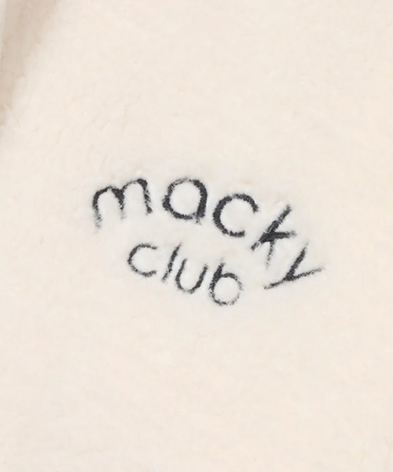 MACKY Golf: Buckle Burton Double Jacket - Ivory