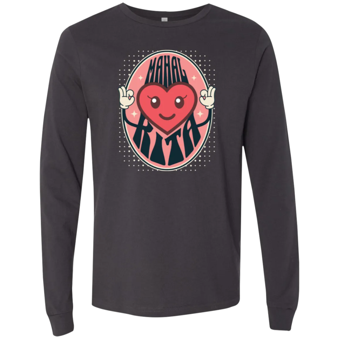 Mahal Kita Emoji Unisex Jersey Long Sleeve T-Shirt