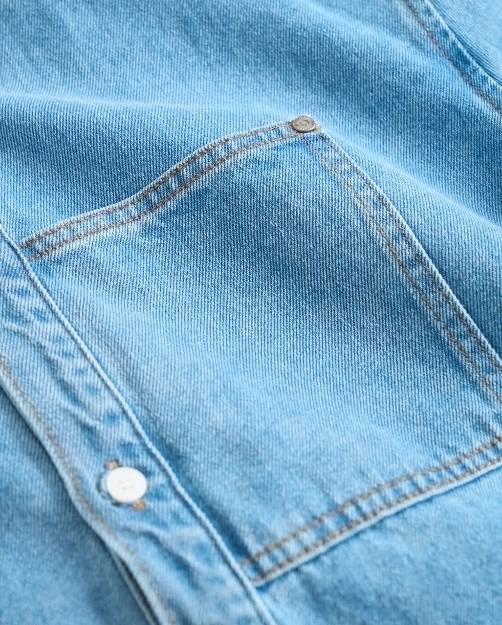 Mariner Denim Short Sleeve Shirt