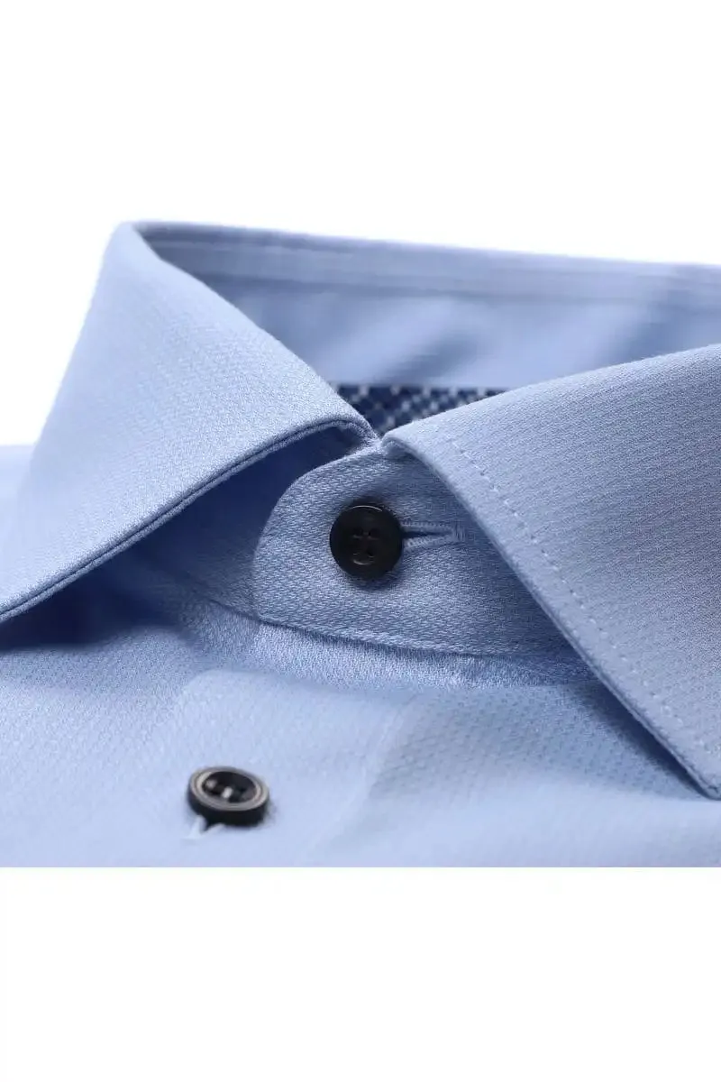 Marvelis Mens Modern Fit Shirt 7222-74-11 Blue
