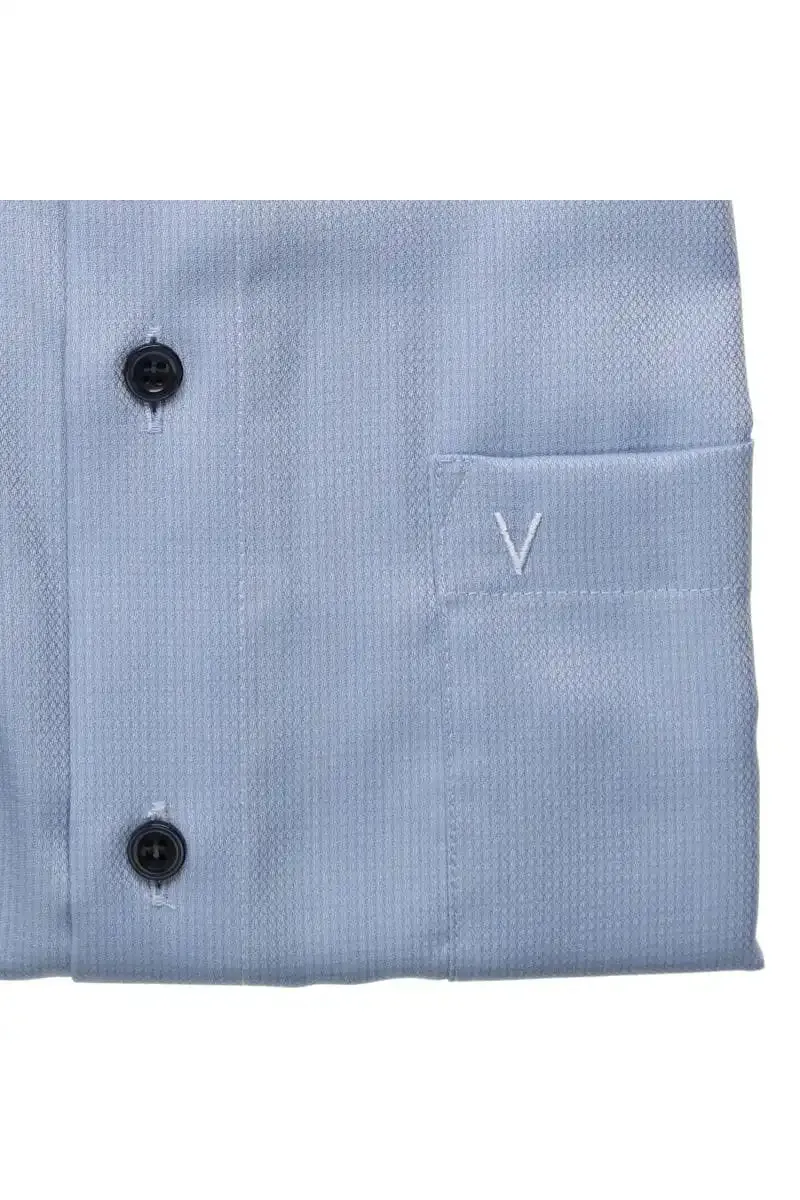 Marvelis Mens Modern Fit Shirt 7222-74-11 Blue