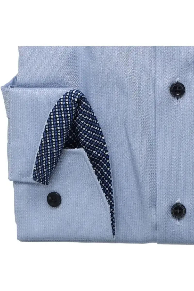 Marvelis Mens Modern Fit Shirt 7222-74-11 Blue