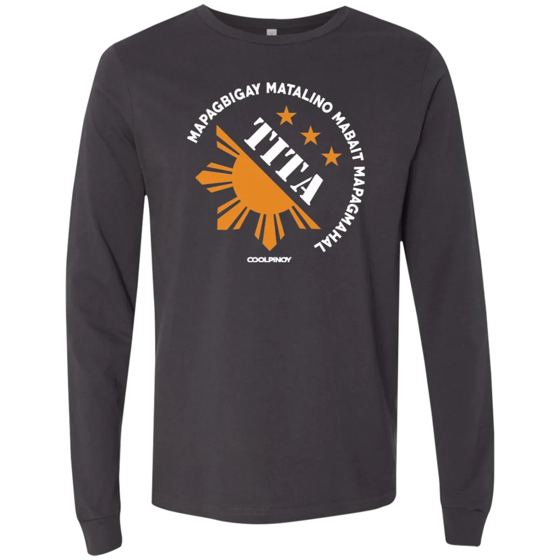 Matalino Mapagmahal Tita Unisex Jersey Long Sleeve T-Shirt