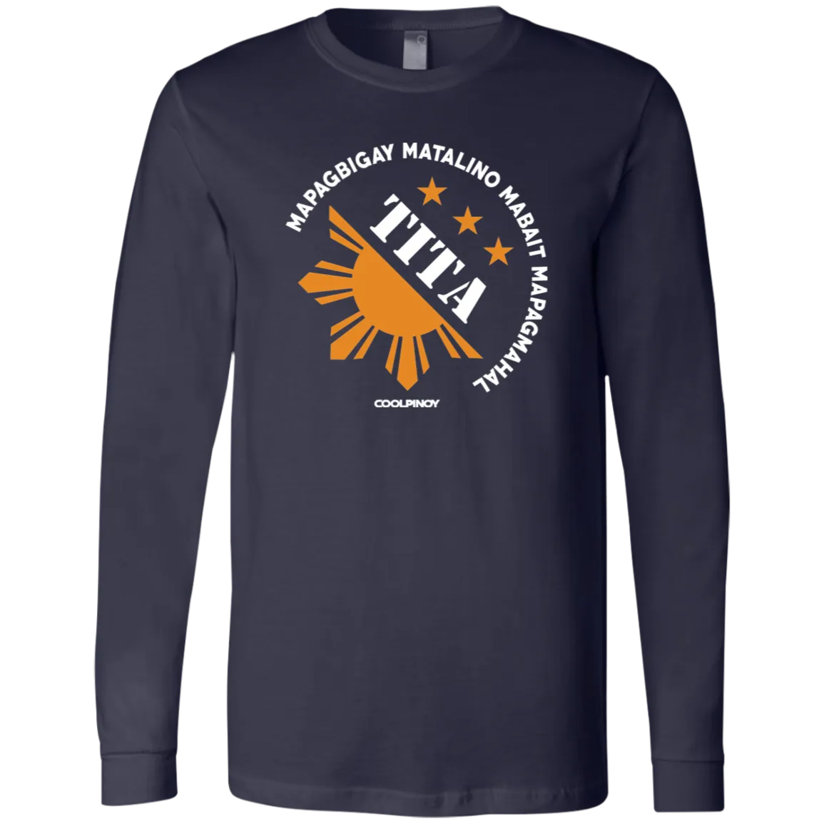 Matalino Mapagmahal Tita Unisex Jersey Long Sleeve T-Shirt