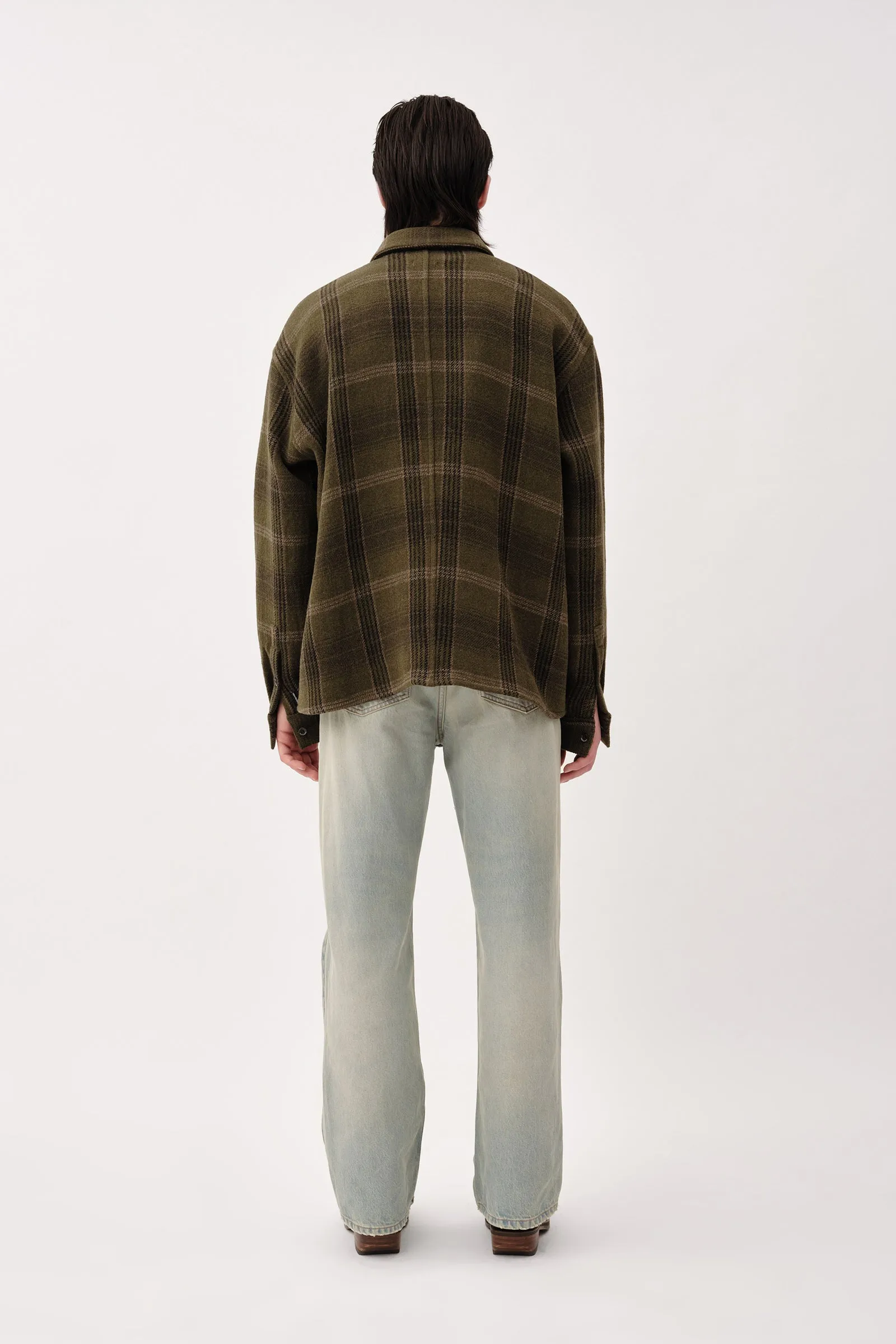 Maza Dark Check