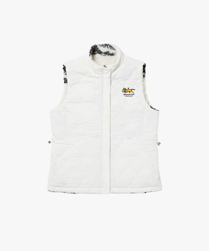 MCC Women's Reversible Vest FF - White