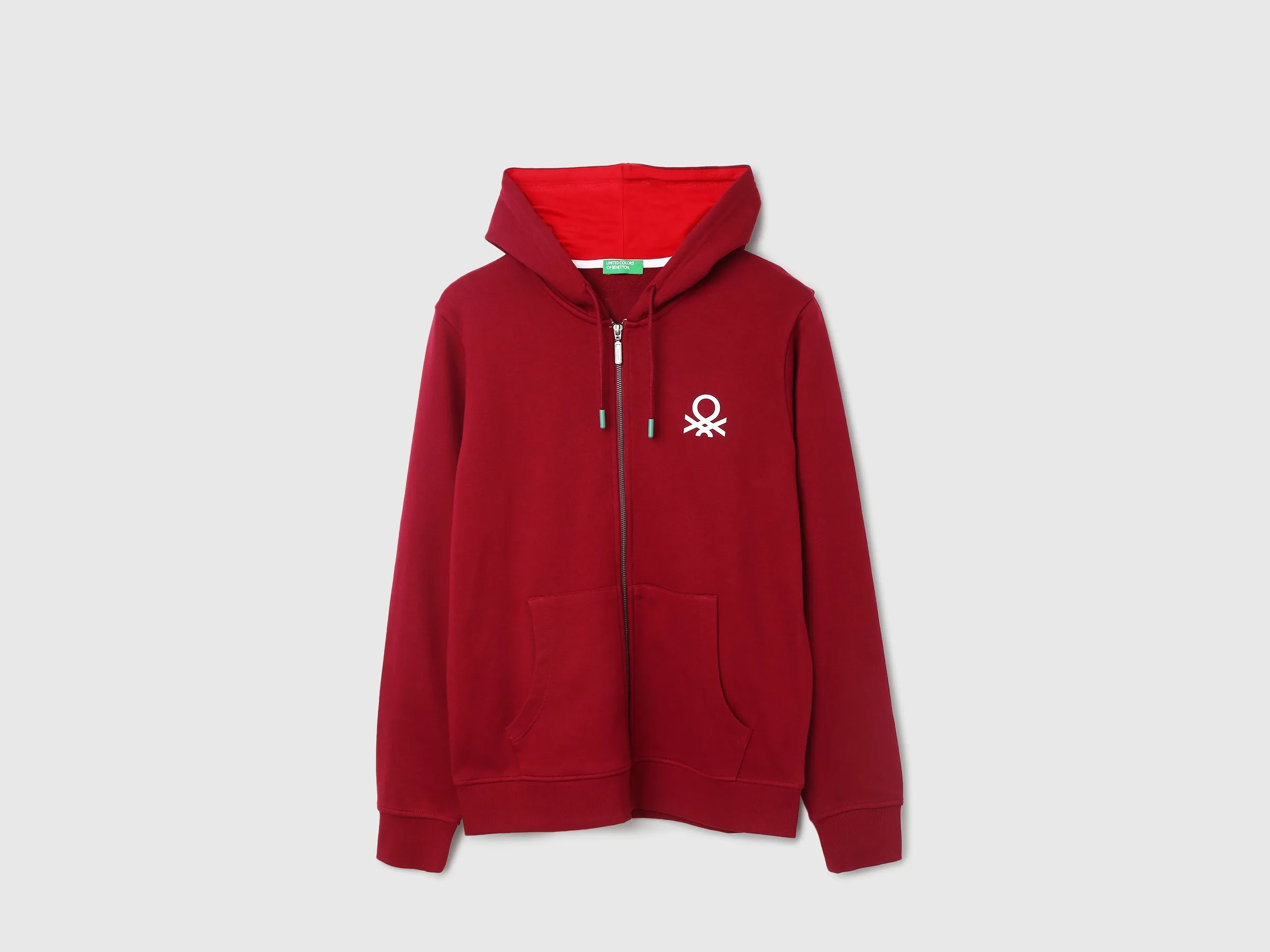 Men Brand Logo Hooded Sweatshirt