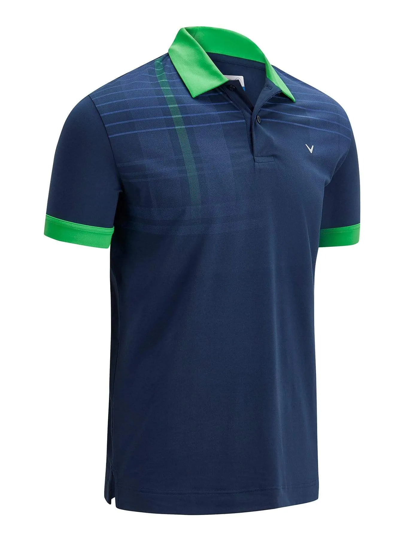 Mens Callaway X Front Panel Polo