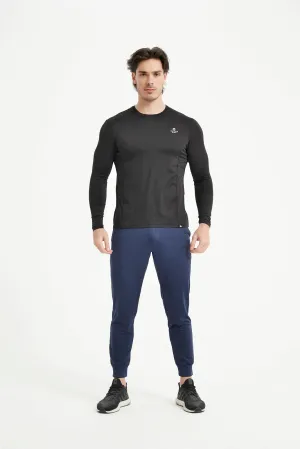 Men's Crew Neck Long Raglan Sleeve Tee