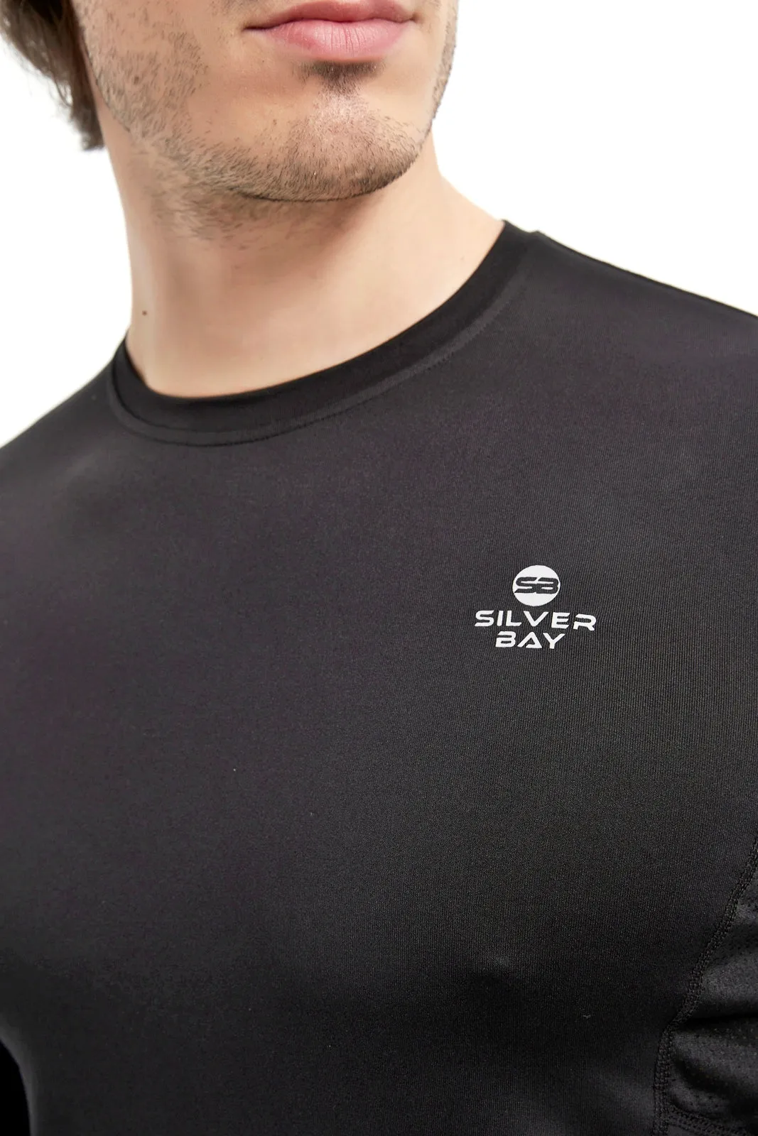 Men's Crew Neck Long Raglan Sleeve Tee
