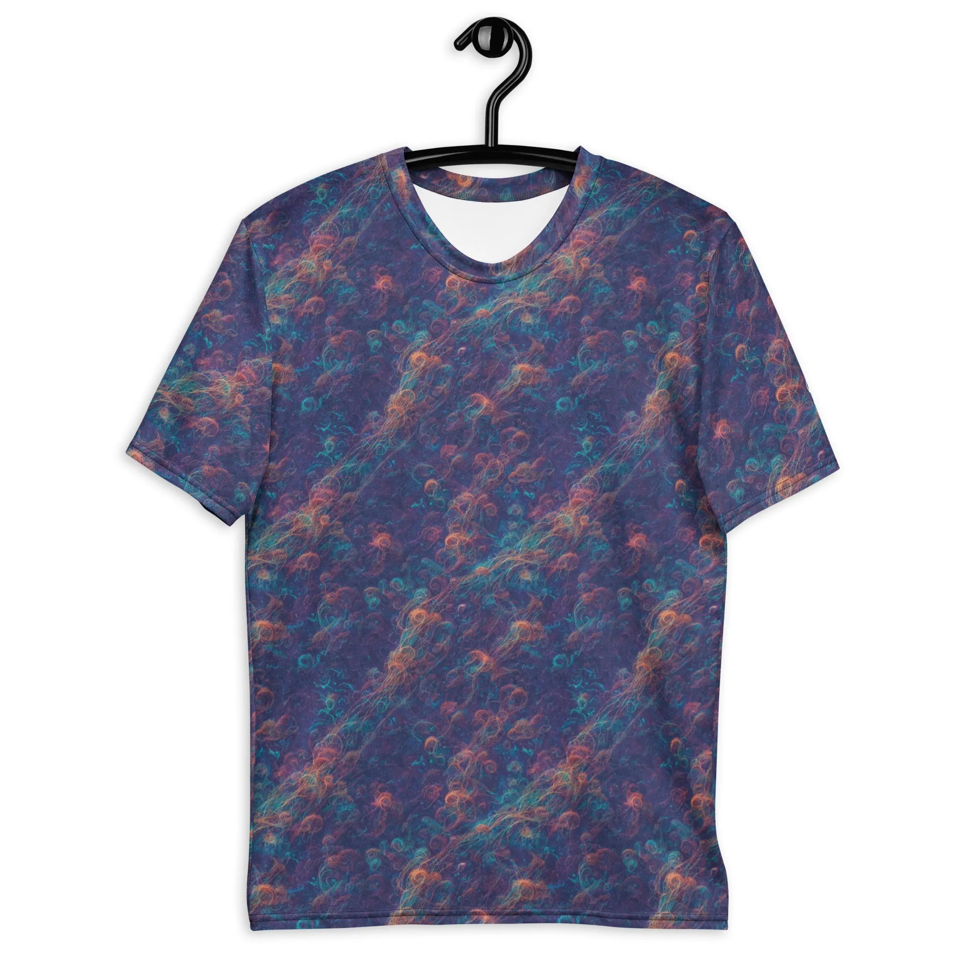 Men's Crewneck T-shirt - Galactic Tangle