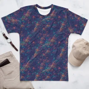 Men's Crewneck T-shirt - Galactic Tangle