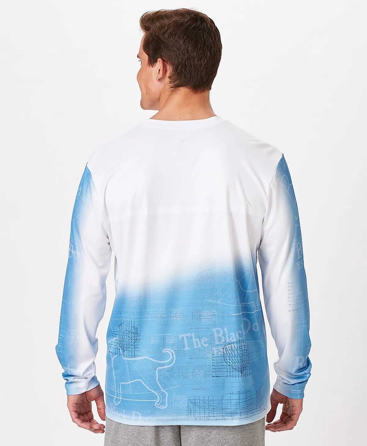 Mens Outfitters Longsleeve Map Tech Tee