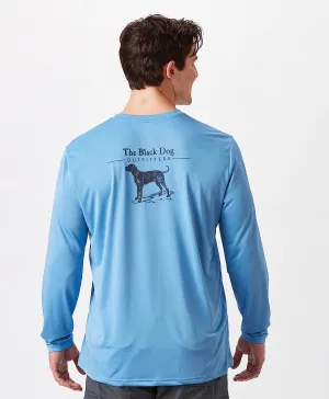 Mens Outfitters LS Solid Tech Tee
