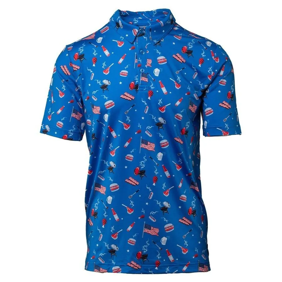 Men's Polo - Meat Sweats