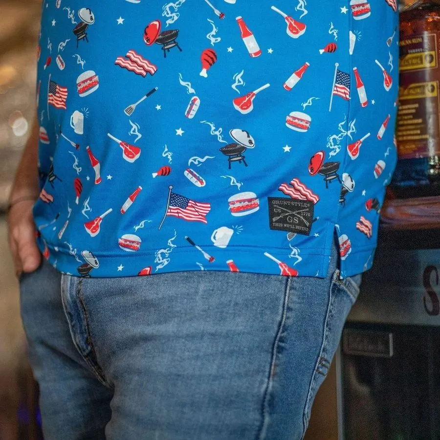 Men's Polo - Meat Sweats
