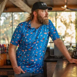 Men's Polo - Meat Sweats