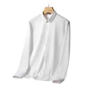 Men's Premium Cotton Business Shirt | Modern Textured Design