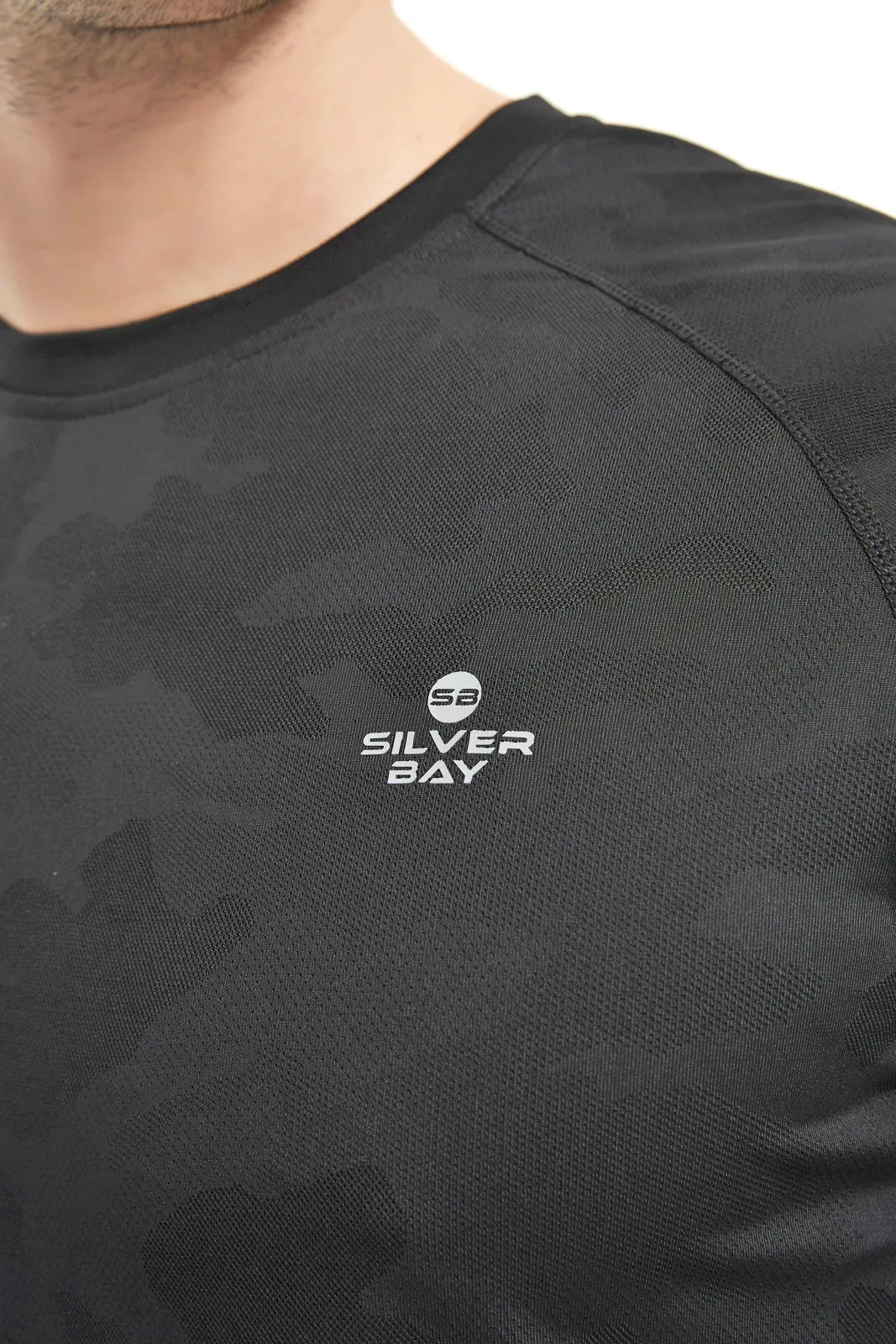 Men's Short Sleeved Crew Neck Raglan Sleeved Tee