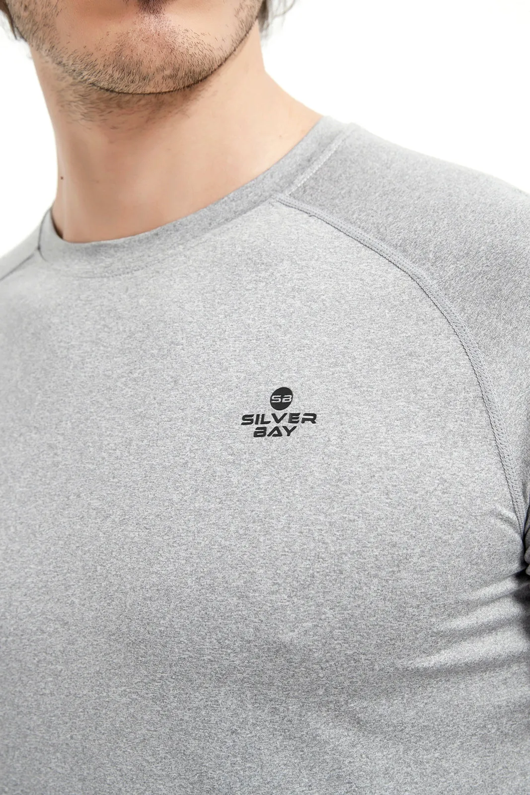 Men's Short Sleeved Crew Neck Raglan Sleeved Tee