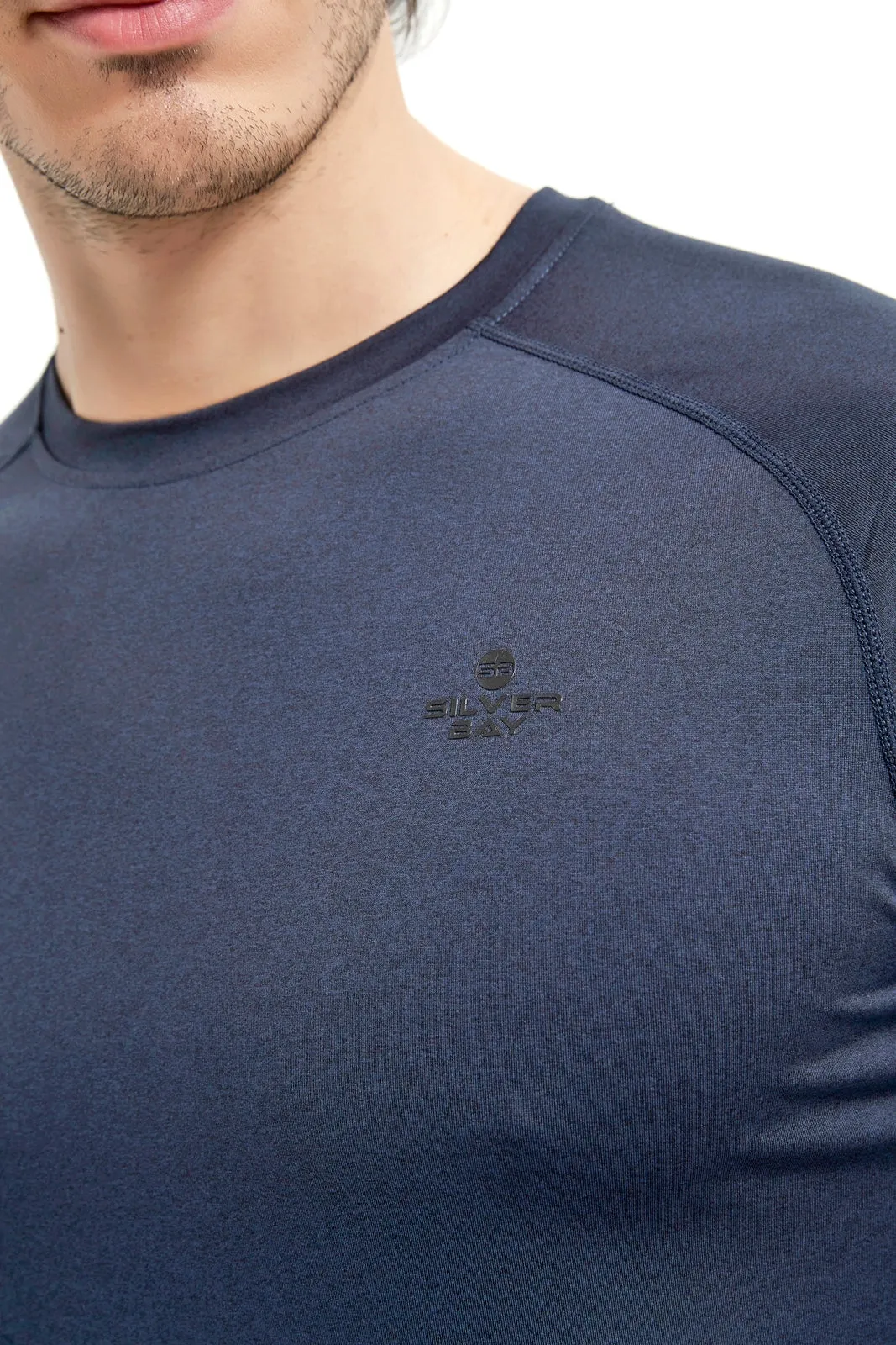 Men's Short Sleeved Crew Neck Raglan Sleeved Tee