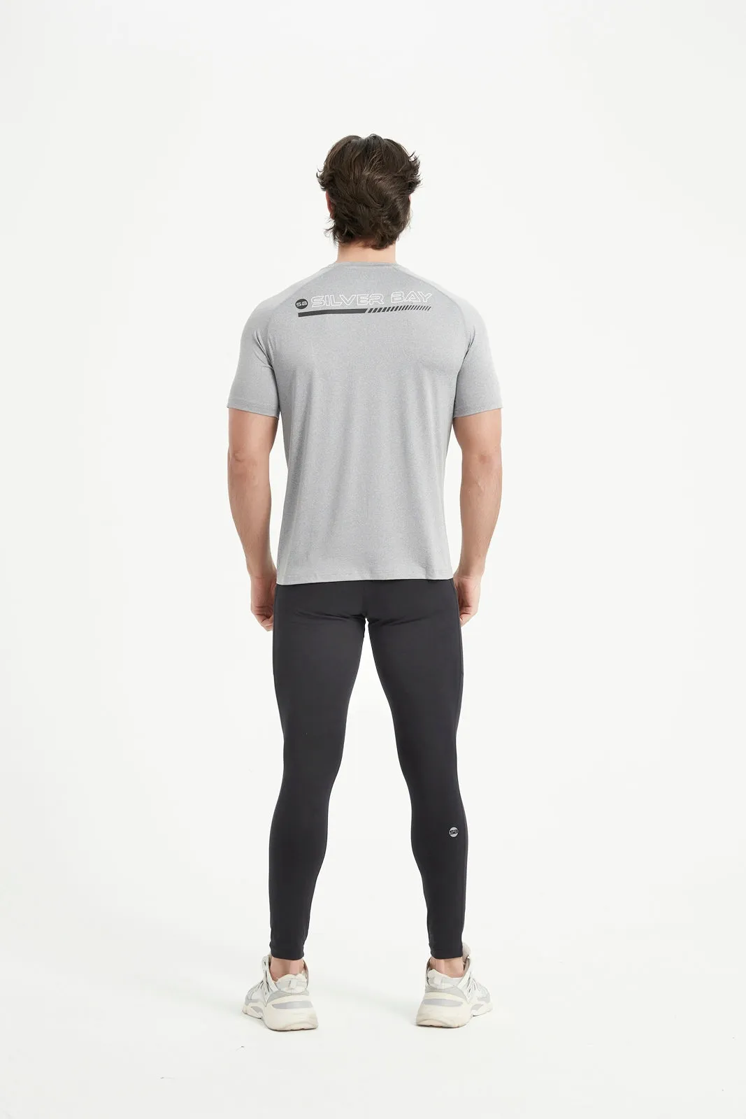 Men's Short Sleeved Crew Neck Raglan Sleeved Tee