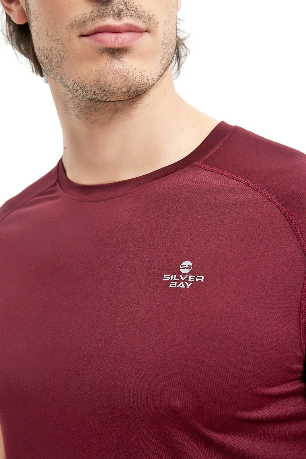 Men's Short Sleeved Crew Neck Set-In Sleeved Tee