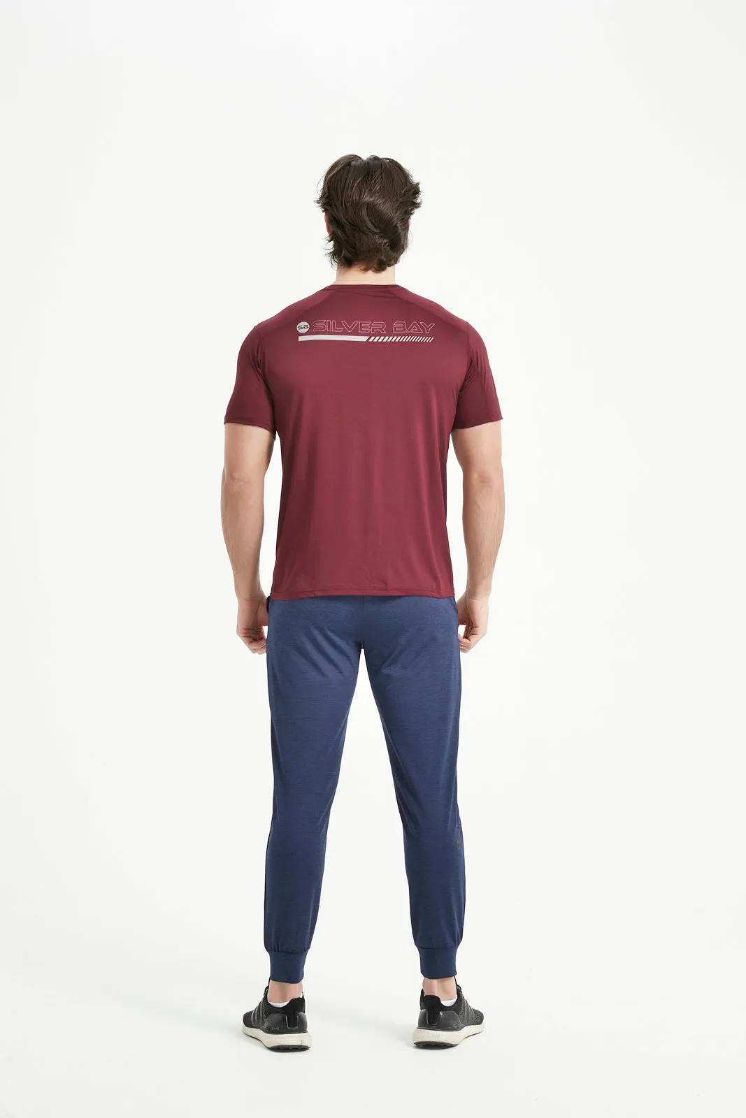 Men's Short Sleeved Crew Neck Set-In Sleeved Tee