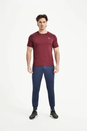 Men's Short Sleeved Crew Neck Set-In Sleeved Tee
