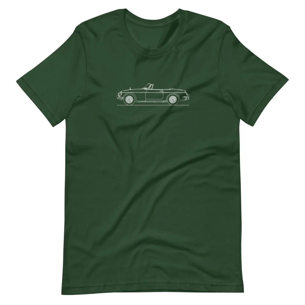 MG MGB Roadster Silhouette T-shirt