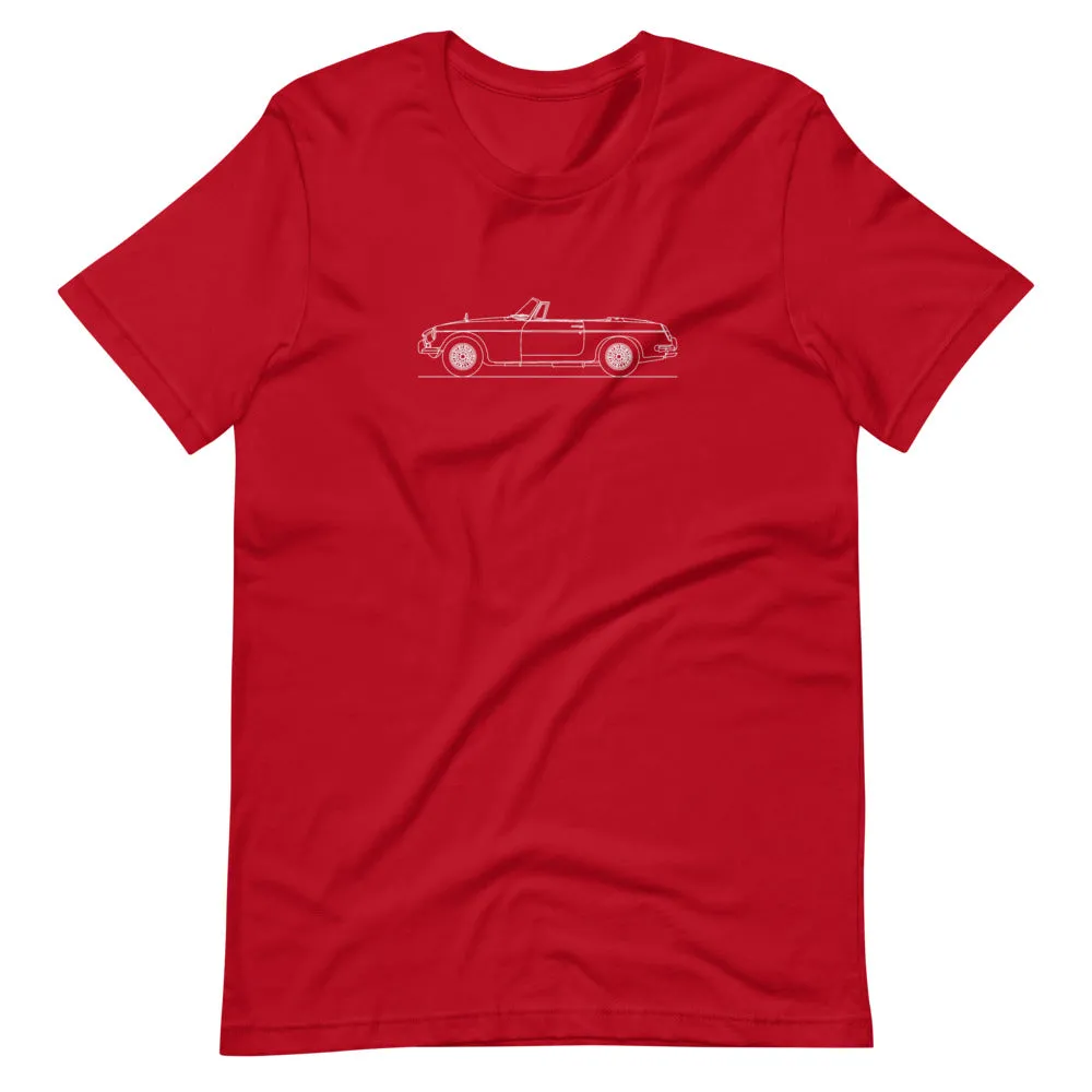 MG MGB Roadster Silhouette T-shirt