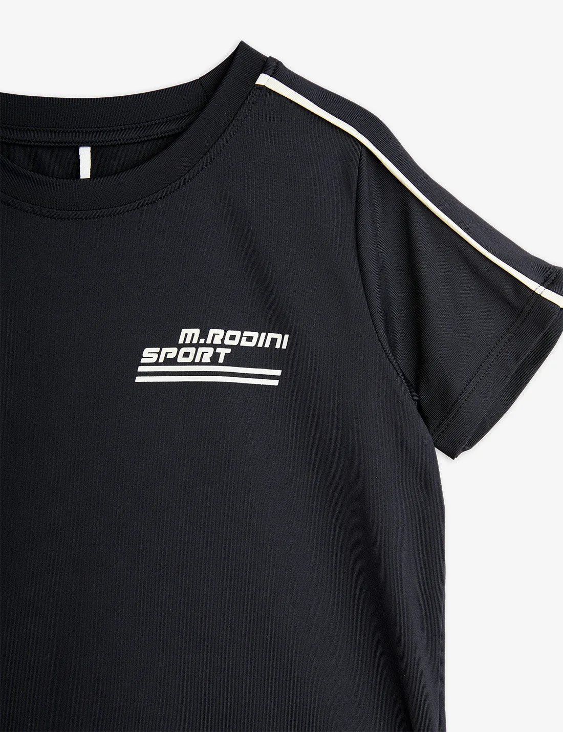 Mini Rodini | MR sport drapy ss tee- Black
