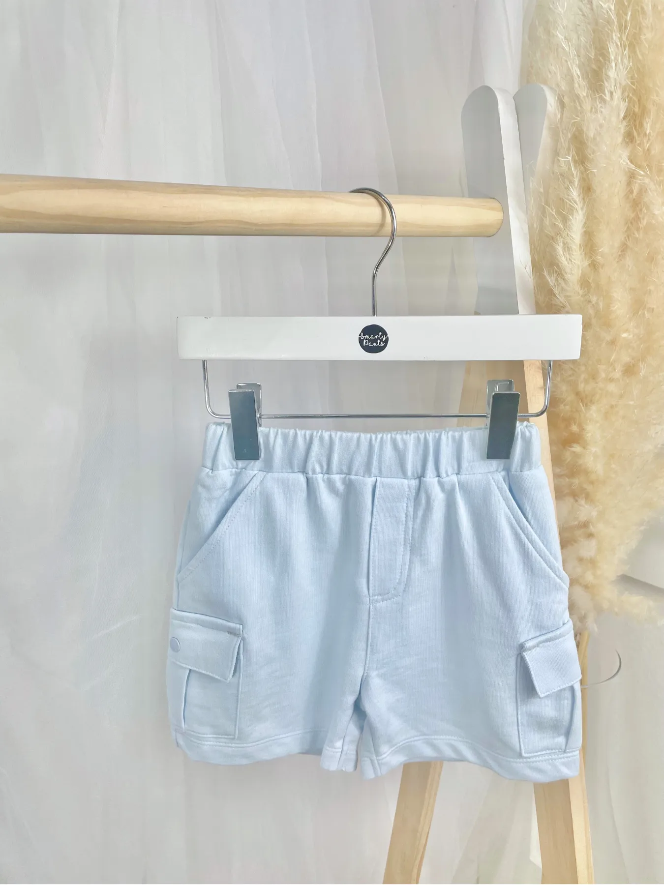 Mintini Boys Blue Jumper & Shorts Set