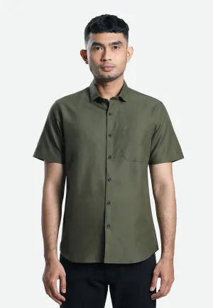MOC Kemeja Lengan Pendek Pria ARCHIE B-OLIVE