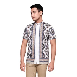 MOC Kemeja Lengan Pendek Pria BROKIO - KHAKI