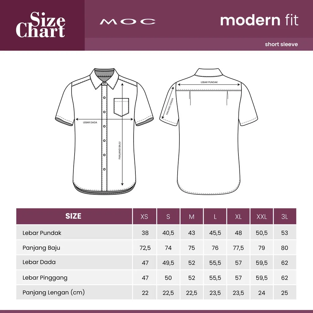 MOC Kemeja Lengan Pendek Pria BROKIO - KHAKI