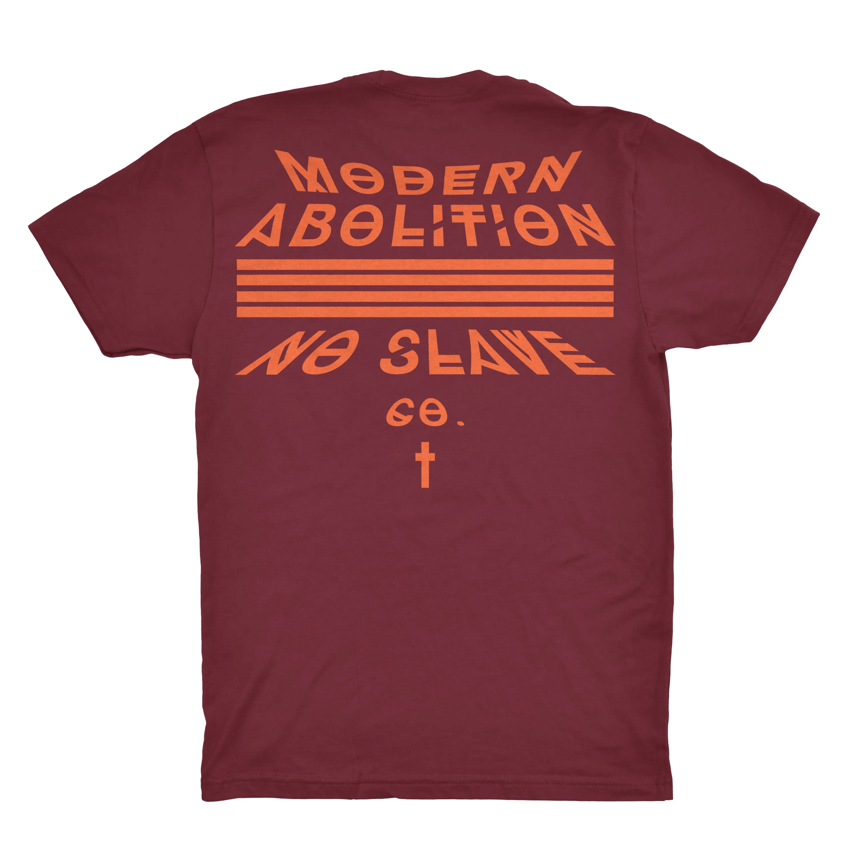 Modern Ab Rock Show T | Maroon