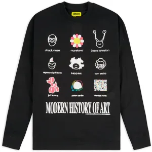 Modern Art LS Tee (Black)