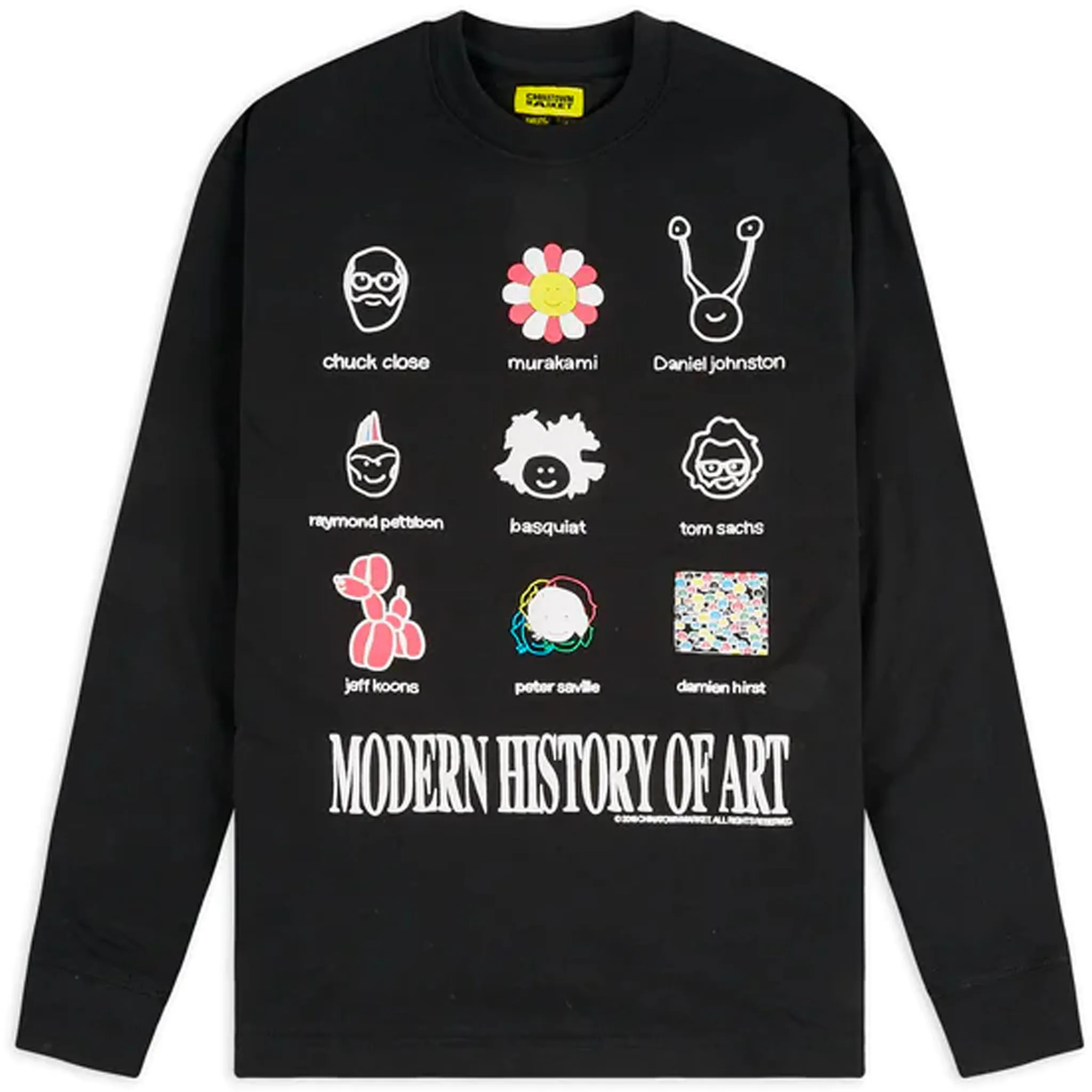 Modern Art LS Tee (Black)