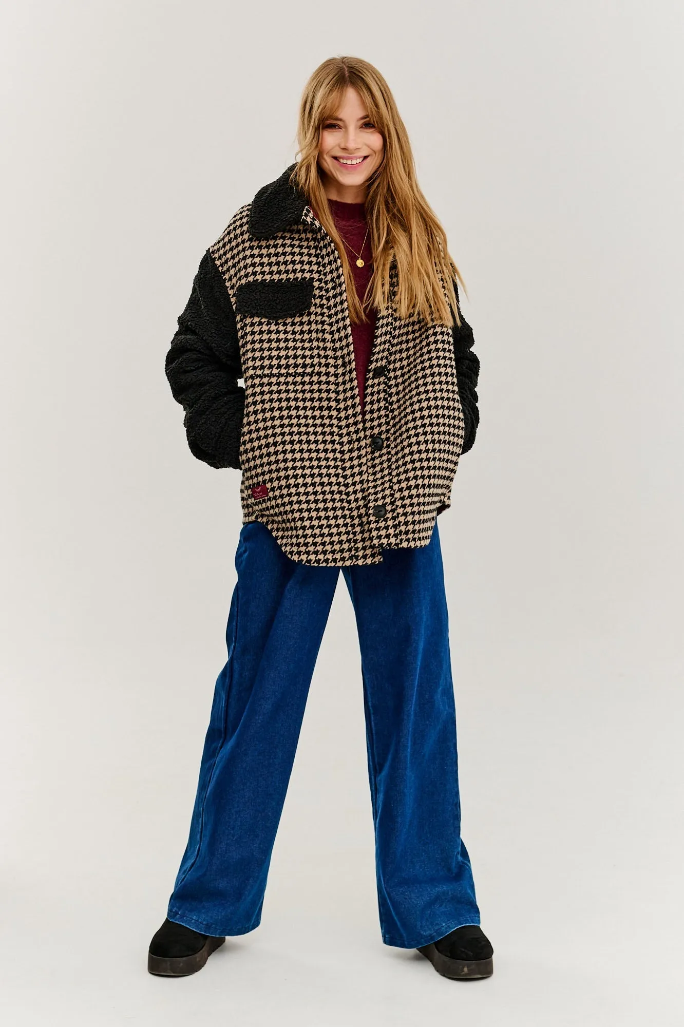 Modern Glow insulated shirt jacket