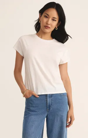 Modern Slub Tee / White