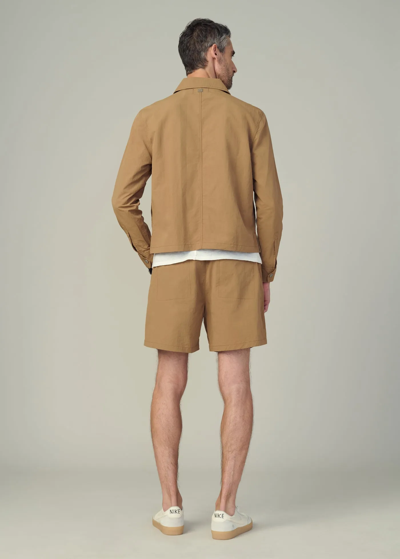 MODERN UTILITARIAN ZIP SHIRT