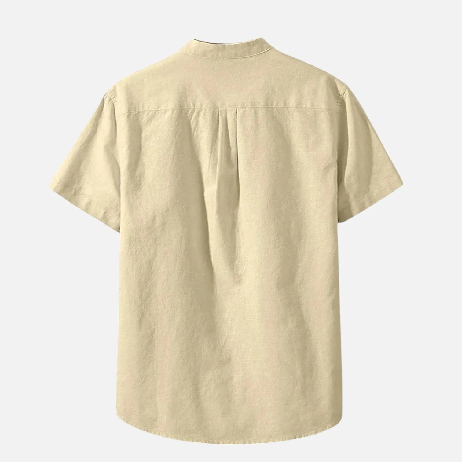 Monacogents | Stand Collar Pocket Tee – Modern Edge, Everyday Ease