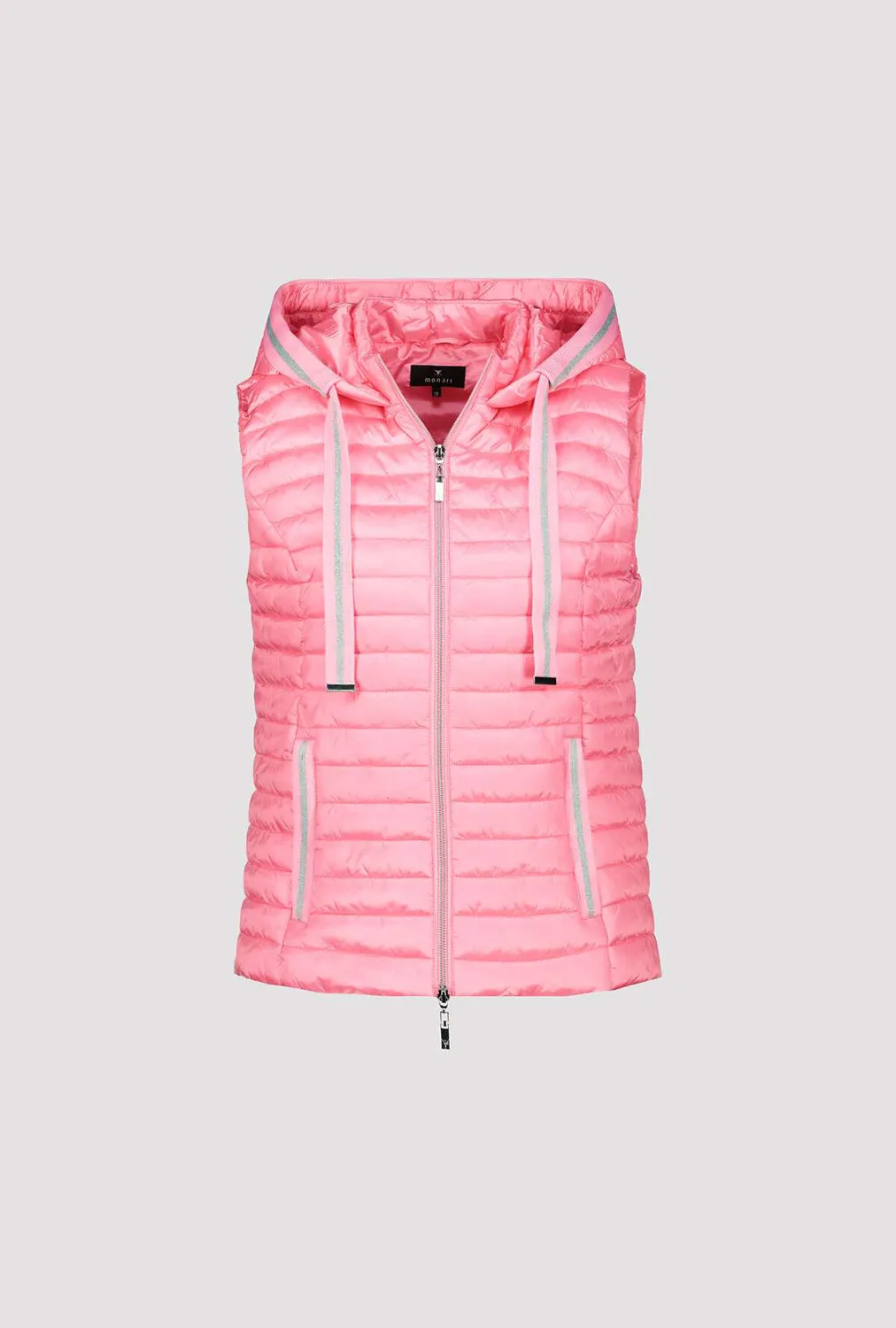 Monari Padded Vest with Hood M407433