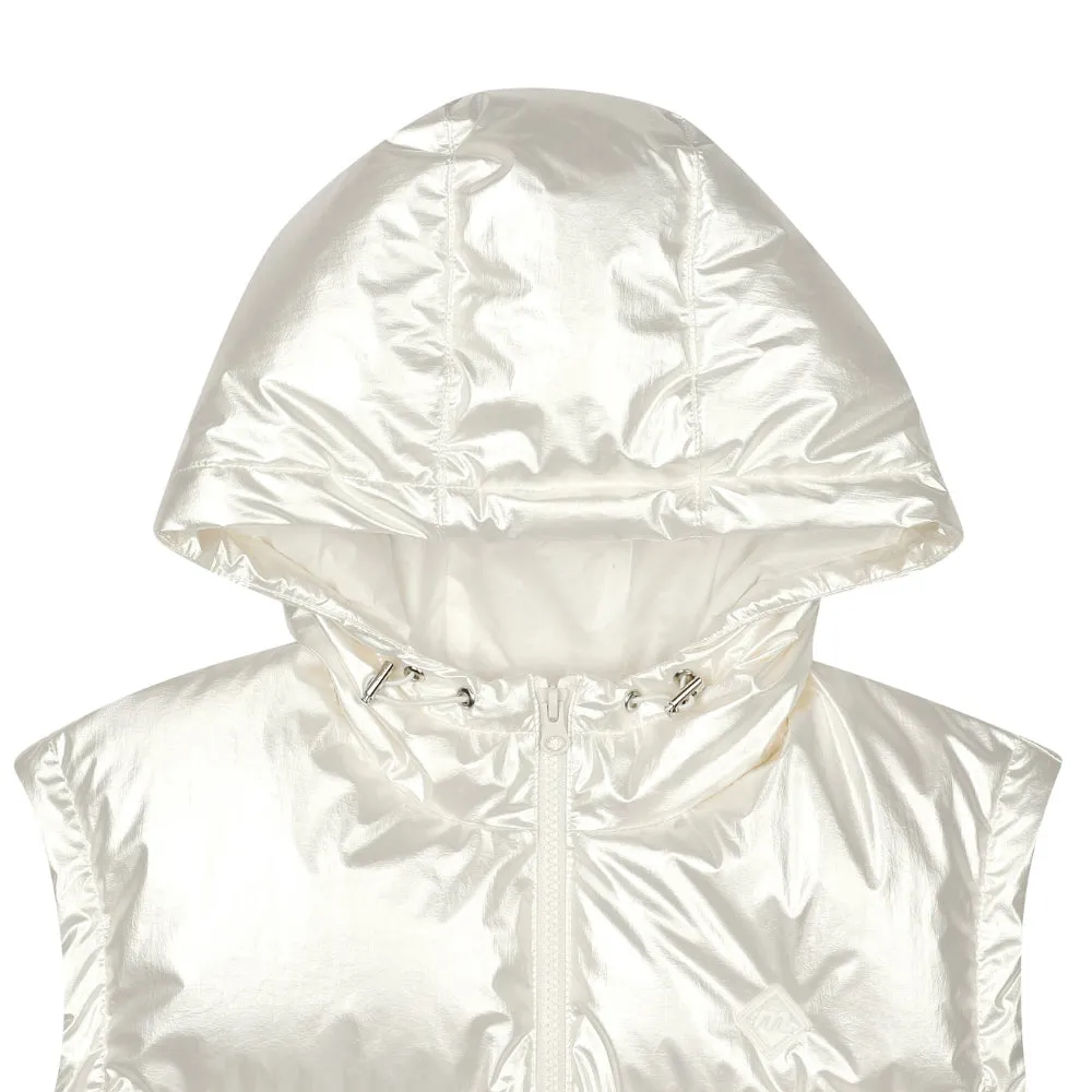 Monday Flow Women's Munple Goose Down Vest - White