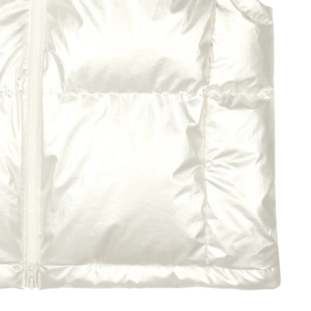 Monday Flow Women's Munple Goose Down Vest - White