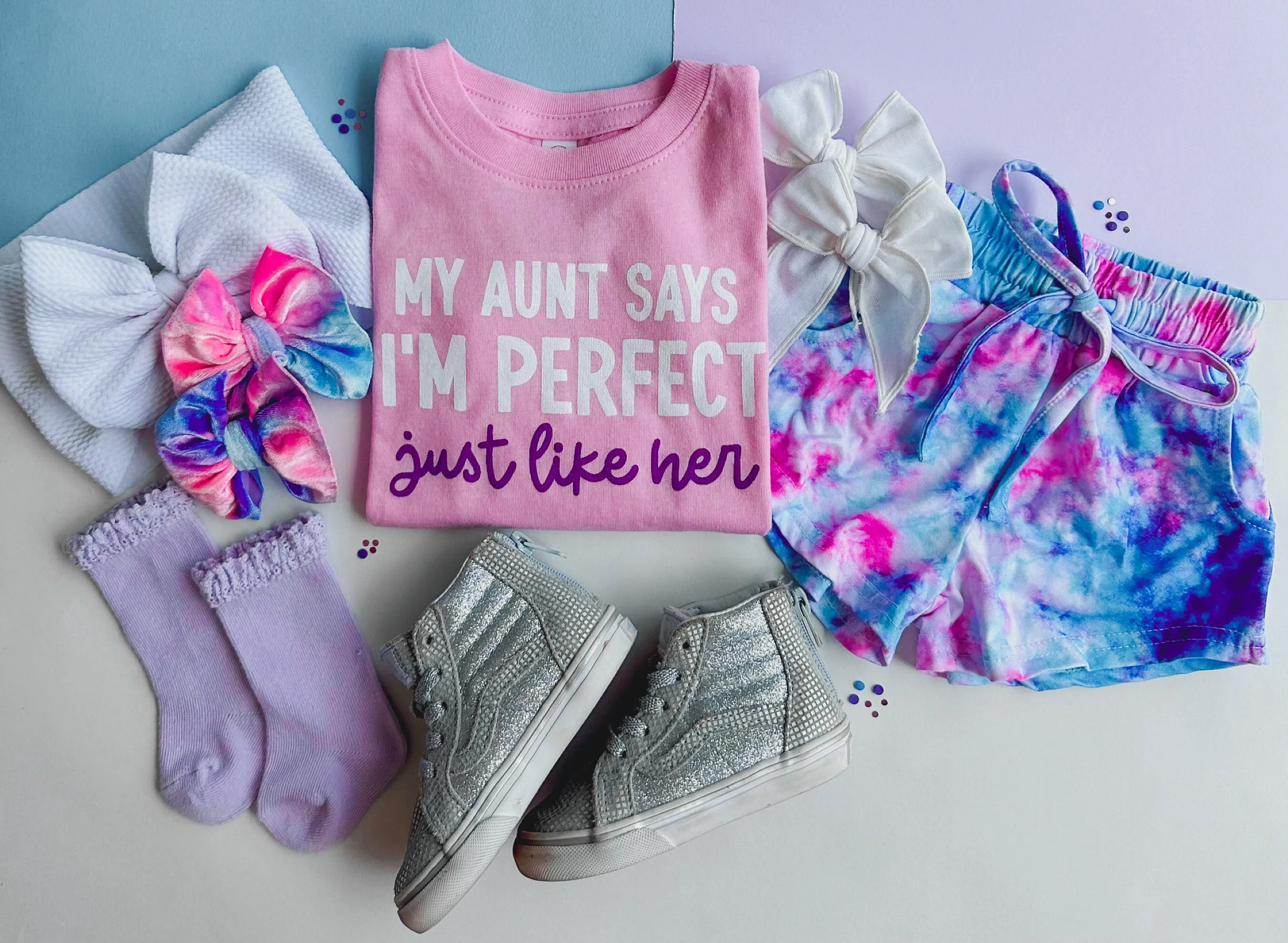 my aunt says I'm perfect tee
