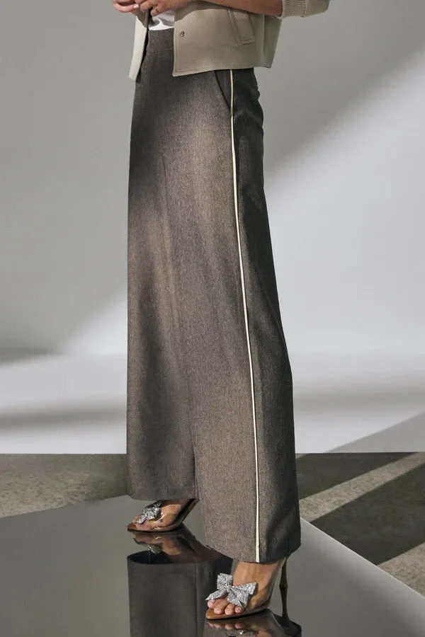NanaCC Piping wide Pants
