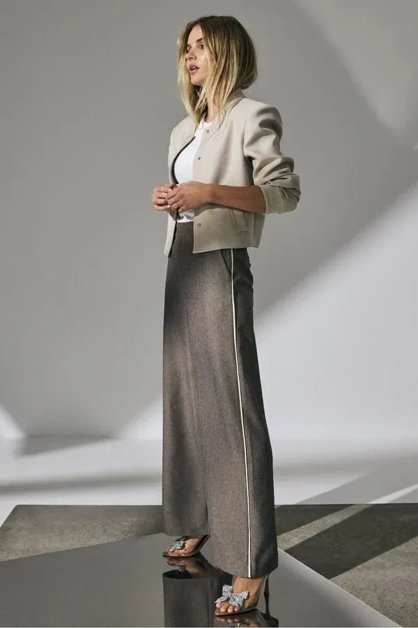 NanaCC Piping wide Pants