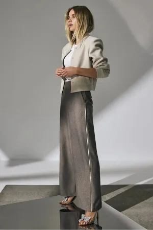 NanaCC Piping wide Pants